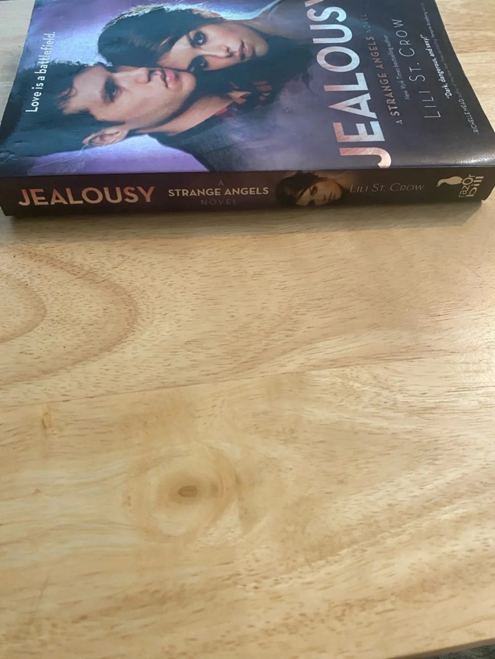Jealousy by Lili St. Crow Lilith Saintcrow Paper Book